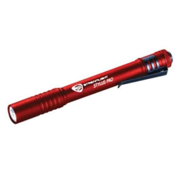 Streamlight Streamlight STL-66136 120V USB Rechargeable Penlight with AC Adapter; USB Cord & Nylon Holster; Red STL-66136